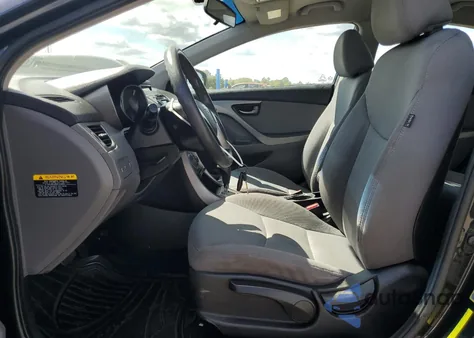 2013 Hyundai Elantra Gls from USA, damaged, VIN 5NPDH4AEXDH297671